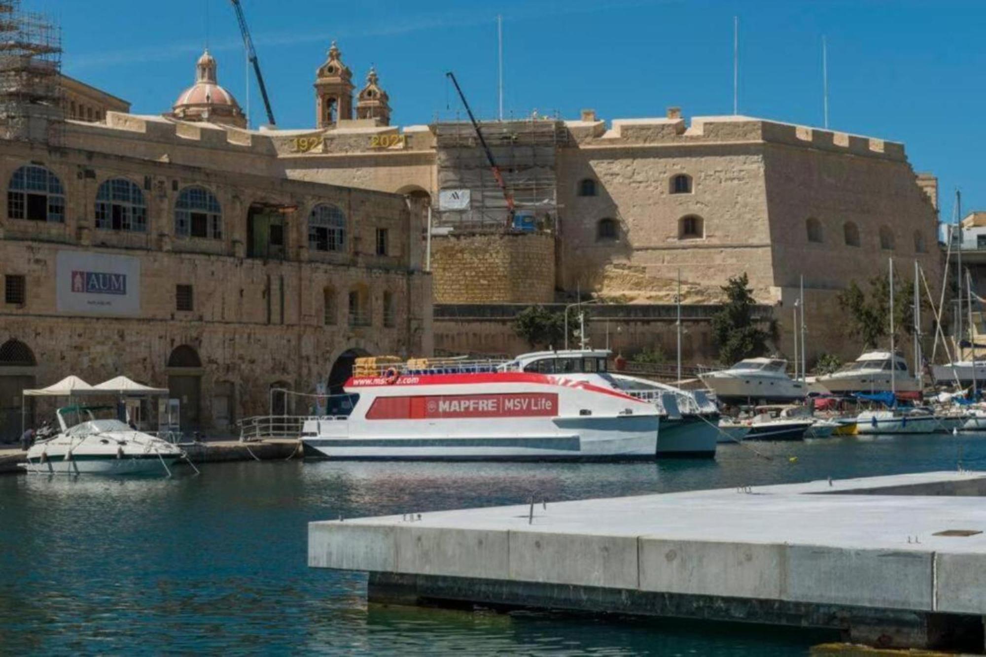 Authentic 1St Fl Apartment At The 3 Cities Marina Cospicua ภายนอก รูปภาพ